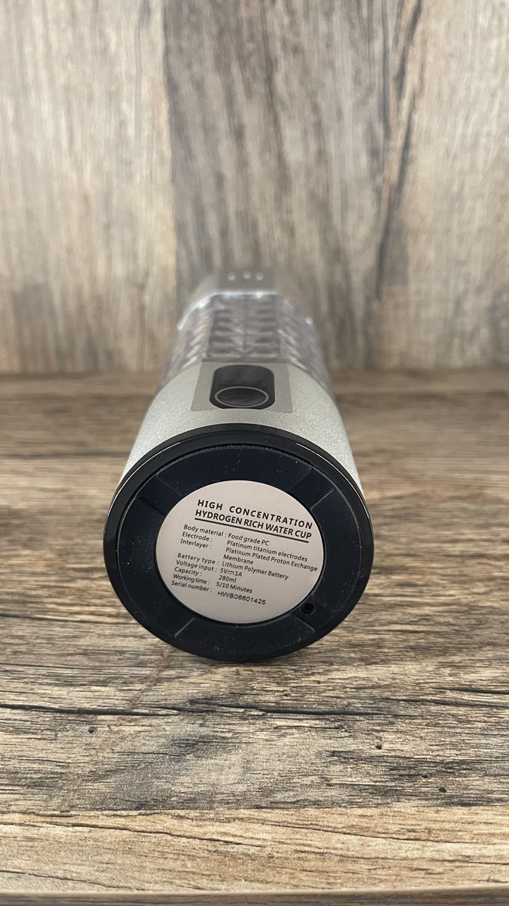 Преміум генератор водневої води H2 Elixir 5000ppb Black_13