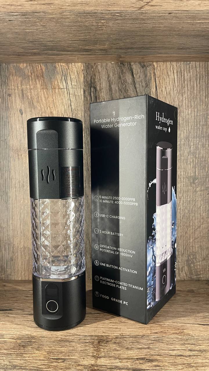 Преміум генератор водневої води H2 Elixir 5000ppb Black_7
